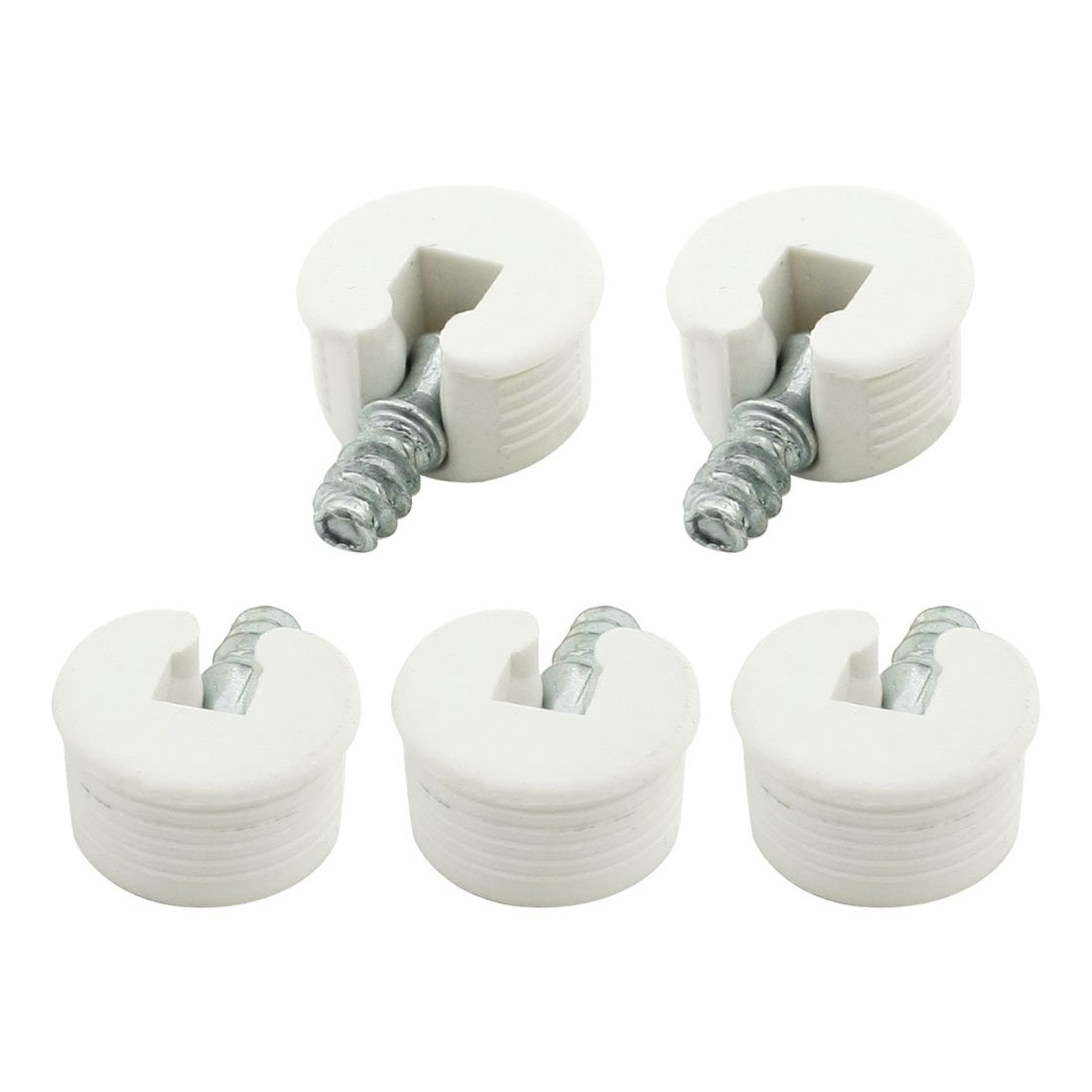 Aexit Furniture Interlayer Thread Mount Shelf Support Bracket Holder Beige 5 Pcs (93280afbac1d3fde484f27fadc1a9148)