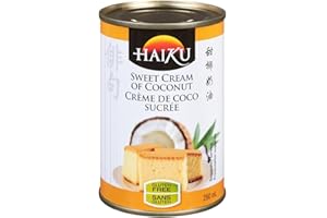 Haiku, Sweet Cream of Coconut, Premium Asian Cuisine, Sweet Coconut Taste & Creamy Texture, Desserts or Cocktails, Gluten Fre