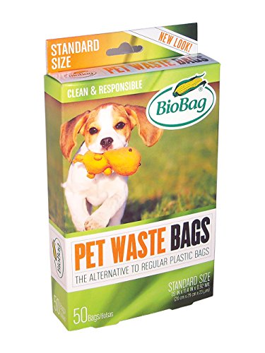 Bio Bag Premium Pet Waste Bags, Standard Size, 4 - 50 Count Packs