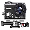 Dragon Touch Videocamera sportiva 1080P Action Camera con telecomando Impermeabile Videocamera con batterie ricaricabili Multi Accessori (Vision 1)