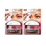 Kiss I Envy Brow Stamp Kit Dark Brown