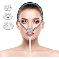 BeC Pillow CPAP Mask - Resmed Compatible - Ultra-Soft CPAP Mask for Sleep Apnea and Disorder Breathing Relief - MASK ONLY, NO