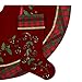Valery Madelyn 21 inch Traditional Holly Leaves Christmas Stockings, Large Farmhouse Christmas Stockings with Red Green Tartan Cuff, Themed with Tree Skirt (Not Included)