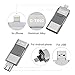 USB Flash Drives for iPhone 32GB Pen-Drive Memory Storage, G-TING Jump Drive Lightning Memory Stick External Storage, Memory Expansion for Apple IOS Android Computers(Silver)