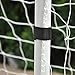Yaheetech 7 x 5 ft Portable Soccer Goal Steel Post with White Nets School Sports Competition Soccer Goal