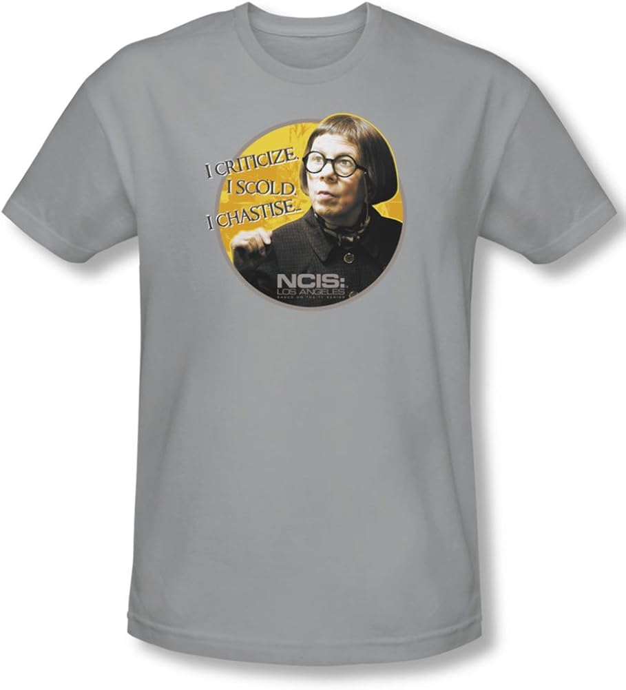 Amazon.com: Ncis:La - Mens Hetty T-Shirt In Silver: Clothing