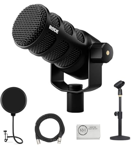 Amazon.com: RØDE PodMic USB Versatile Dynamic Broadcast Microphone