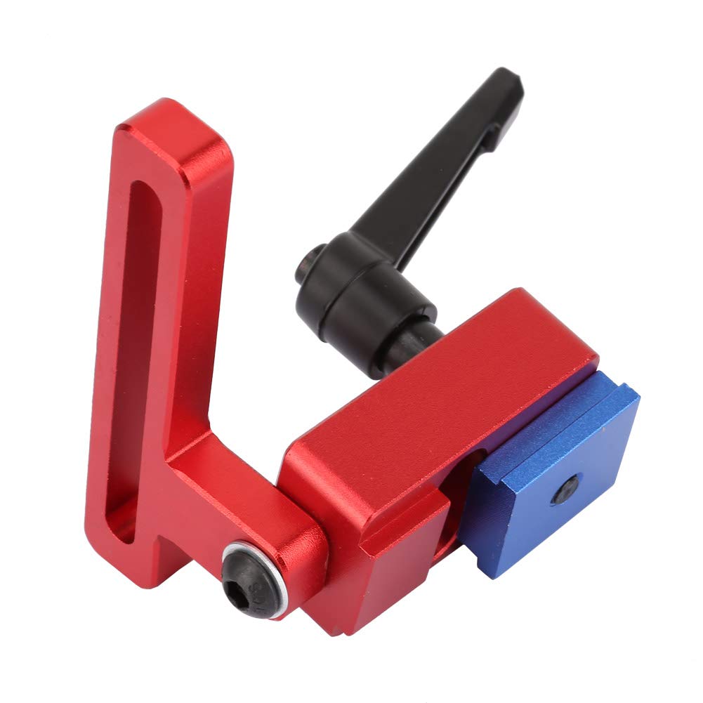 Guide Rail Stop for T-Slot T-Tracks, Miter Track Stop, 30 Slides T-Tracks Woodworking Miter Track Stoppers Woodworking Slide Stoppers, Suitable for Standard T-Tracks