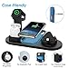 Wireless Charger, AQHQUA 4 in 1 Wireless Charging Stand for Apple Watch and Airpods, Qi Fast Wireless Charging Dock Compatible iPhone 11/11 Pro Max/X/XS/XS Max, 10W Wireless Charging for Samsung