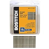 BOSTITCH SB16-1.75-1M 1-3/4-Inch by 16-Gauge Bright Straight Finish Nail, 1000-Per Box