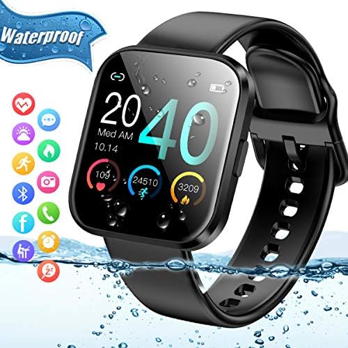 Smart Watch,Bluetooth Smartwatch Touch Screen Sports Fitness Watch