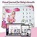 Newborn Baby Monthly Milestone Blanket – Includes Flower Ring for Marking Months – Photo Prop for Preserving Precious Memories – Track & Document Baby Growth - Pink 40” X 60” Baby Milestone Blanket