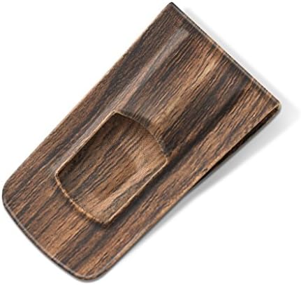 Men's Wood Grain Tightwad Money Clip