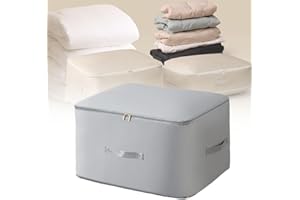 COLODAY Ultra Space Saving Self Compression Organizer, Self Compression Moving Organizer Bags, 2024 New Heavy Duty Moving Bags Space Saving Self Compression Organizer for Comforters (Grey, X-Large)