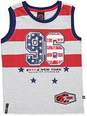 Enyce Big Boys' Tank Top - Gray Multi, 16-18