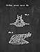 Star Wars Slave I Patent Art Print Chalkboard Poster (8.5