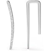 Gold Ear Climber, 14K Gold Filled, 30mm Length, 19 gauge, Dainty Ear Crawler, Lightweight Ear Cuff, Gold Filled Earring Climber, Minimalist Earrings for Women, Comfortable Gold Earrings, Trendy