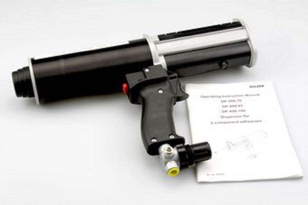 Mixpac DP2007001 Pneumatic Adhesive Dispenser, 200ml, 11 and 21 mix