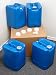 API Kirk Containers 5 Gallon Samson Stackers, Blue, 4 Pack (20 Gallons), Emergency Water Storage Kit Clean! - Boxed! - Free Spigot Cap Wrench! primary