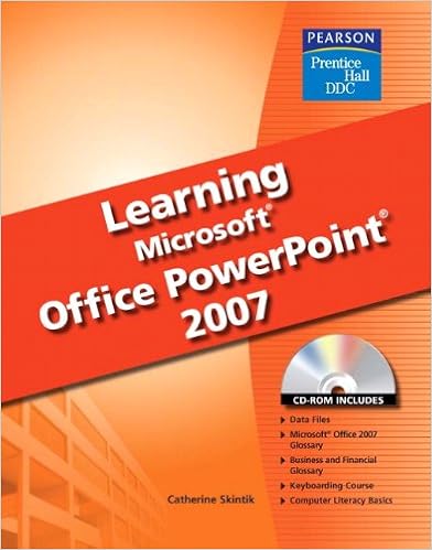 Learning Microsoft Office Powerpoint 07 Skintik Catherine Amazon Com Books Learning Microsoft Office Powerpoint 07 Skintik Catherine Amazon Com Books