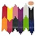 Colored Hot Melt Glue Sticks,Tretar Mini Colored Hot Glue Sticks for Arts Crafts, DIY, Home General Repair,Holiday Christmas Gift Crafts,12 Colors,60 PCS,Diameter 0.28,Length 3.9\
