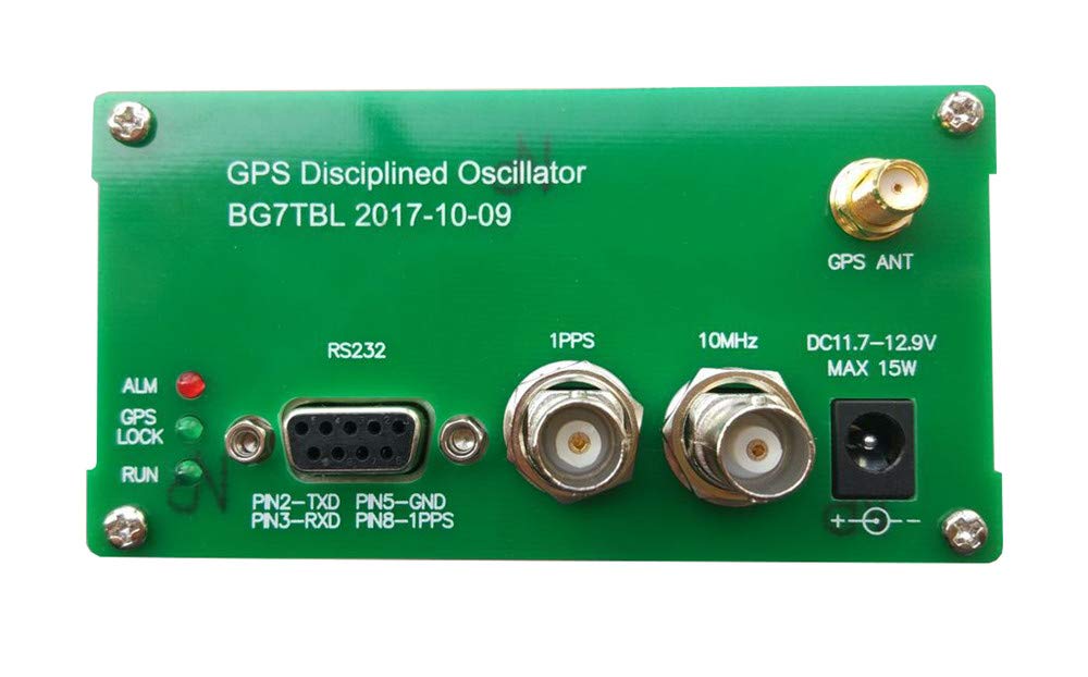 NEWTRY GPS Disciplined Clock 10Mhz Output Sine Wave GPSDO