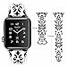 Fintie Apple Watch Band 38mm, Premium PU Leather Strap Wrist Band Replacement with Stainless Metal Clasp for Apple Watch Series 1 Series 2 38mm All Models, Versailles