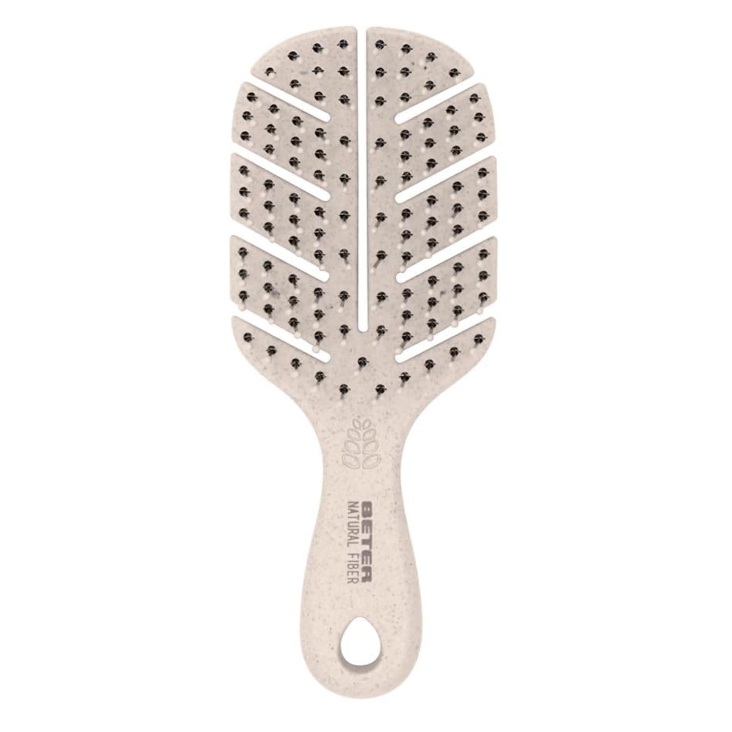 Beter - Detangling Brush Natural Fiber MINI, Anti-Tangle Skeleton Hairbrush Made from Wheat Fibers, Anti-Tangle and Anti-Breakage, Gentle and Tangle-Free Styling, For All Hair Types — image 1