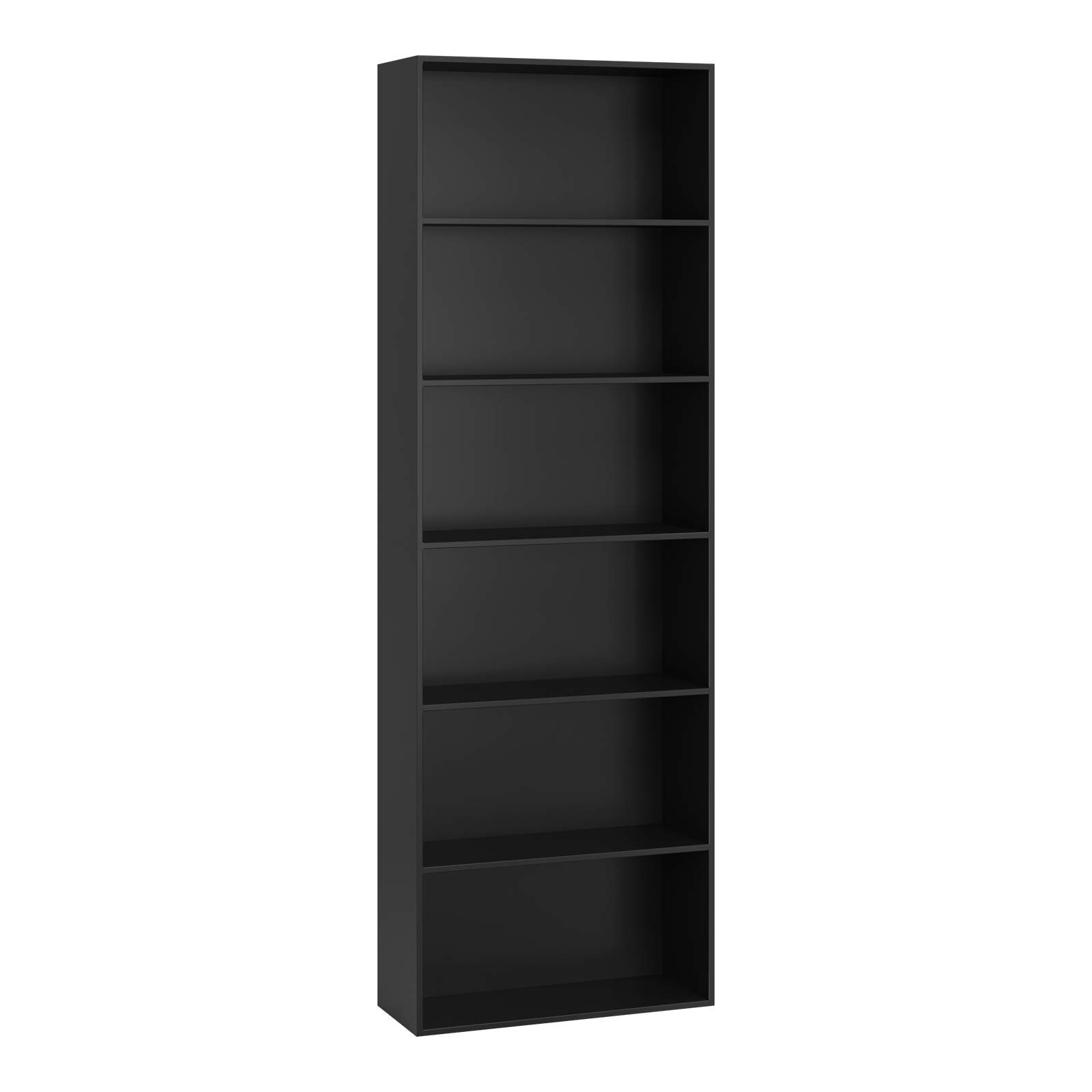 Buy Homfa Bookshelf 70 In Height Bookcase 6 Shelf Free Standing