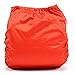 YOFIT Reusable Cloth Diaper Cover Baby Nappy with Adjustable Snap - One Size (Red)