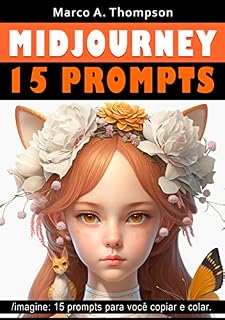 Livro Midjourney - 15 prompts para você copiar e colar: Volume 6