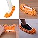 YINUOWEI 5 Pairs/10 pcs Mop Slippers for Floor Cleaning Washable Dust Mop Socks Shoes Soft Reusable Microfiber Dust Cleaners Multi-Function Cleaning Shoes Cover for Bathroom Office House Cleaning