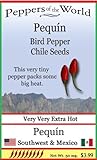 Sandia Seed Company Pequin - Bird Pepper 10 Chile Seeds, Native Plant in SW and Mexico