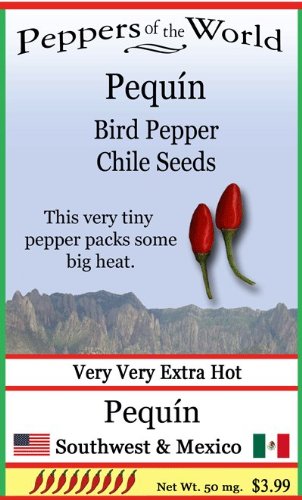 Sandia Seed Company Pequin - Bird Pepper 10 Chile Seeds, Native Plant in SW and Mexico Sandia Seed Company Pequin - Bird Pepper 10 Chile Seeds, Native Plant in SW and Mexico