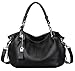 Heshe Womens Leather Handbags Shoulder Bags Tote Bag Cross Body Purses and Satchel for Ladies
