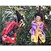 Rely2016 3PCS Halloween Decoration Hanging Witch, Witch on Broomstick House Bar Horror Hanging Flying Witch Figurine Ornaments Pendant for Patio Lawn Garden Party and Holiday Decorations