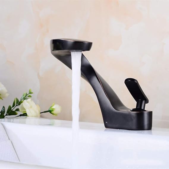 Grifo baño Grifos de baño Grifo Europea Negro Antiguo Revestimiento del