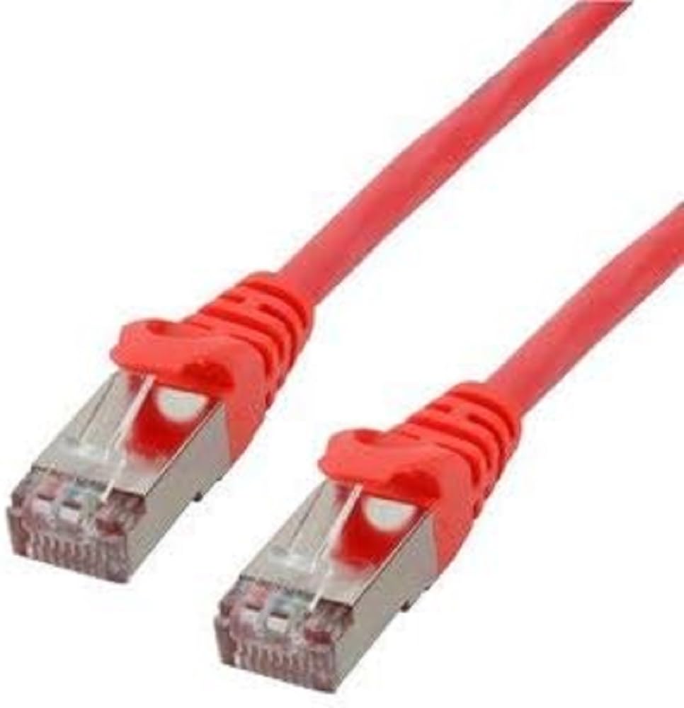 MCL 5m CAT 6 F/UTP Patch Cable - Red