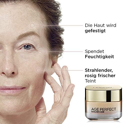 L 'Oreal Paris Age Perfect Golden Age Cuidado de día, con Neo de calcio y Posies Extracto de, Proporciona un rosig de teint fresco, 50 ml
