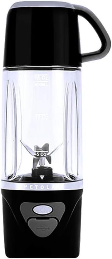 Juicer Portable Mini Food Supplement Multi-function Automatic Juicer Cup USB Rechargeable Juice Cup,Black