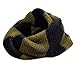 NSSTAR Fashionable Double Color Baby Infant Kids Toddler Unisex Boys Girls Weave Knitting Warm Neck Warmer with 1PCS Free Cup Mat Color Ramdon (Brown)