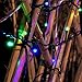 LOENDE Solar String Lights Outdoor 72ft 200LED Blue Green 8 Modes Decorative Lights Christmas Lights for Christmas Tree Patio Lawn Garden Party Wedding Decorations, 100% Waterproof, 2-Year Warranty