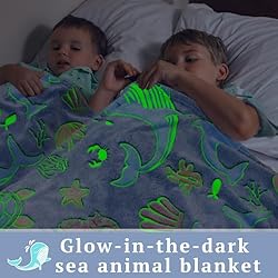 obinsm Gifts for Teen Boys Blanket Toddler Boy Glow