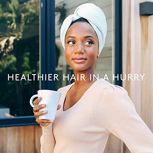 Aquis - Original Hair Towel, Ultra Absorbent & Fast Drying Microfiber Towel For Fine & Delicate Hair, Matisse (19 x 39 Inches) - Thumbnail 4