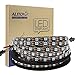ALITOVE 16.4FT 300 Pixels WS2812B Programmable Addressable LED Strip Light Black PCB 5050 RGB Dream Color Flexible LED Rope Light DC5V Not Waterproof