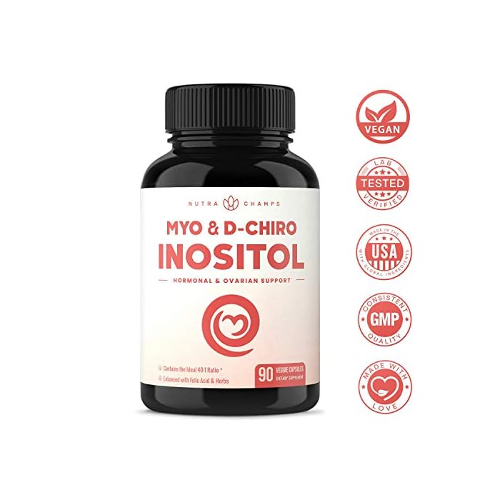 MyoInositol & DChiro Inositol Supplement [401 Ratio] B8 Powder