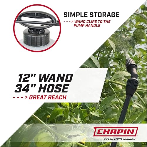 CHAPIN 16144 1-Gallon Deluxe Pump Sprayer for Lawn, Garden & Pests photo 9