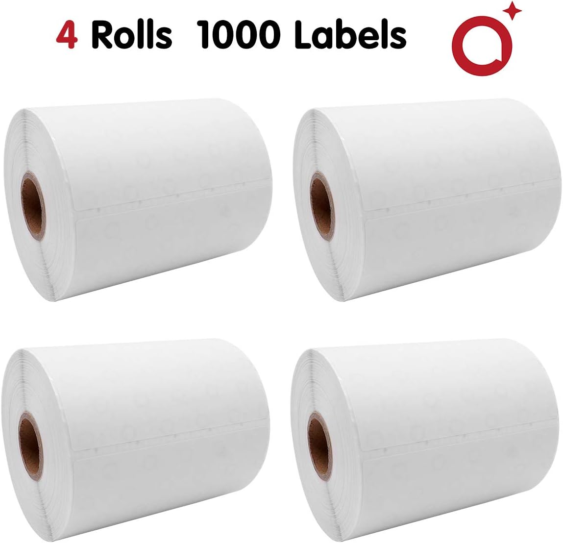 Amazon.com : 4" x 6" Zebra Direct Thermal Labels for Shipping & Address