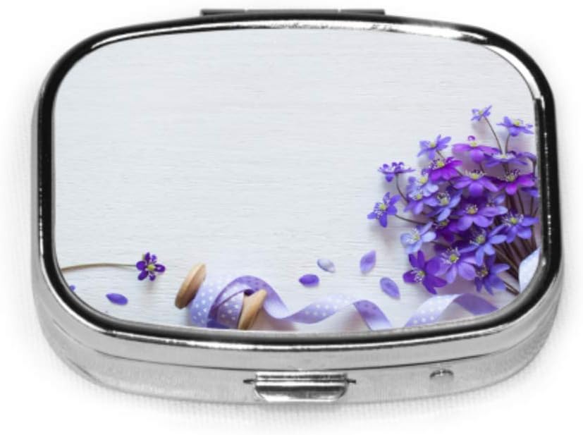 Estuche Organizador De Pastillas Ramo Azul Snowdrops Hepatics Reel 