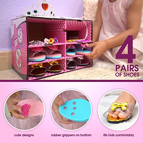 ToyVelt princess dress up shoes Dress Up & Pretend Play Set Includes